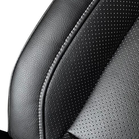 Driver or Passenger Side Bottom Replacement Leather Seat Cover Black Compatible with 2014-2018 Silverado Sierra 1500 Suburban Tahoe Yukon Leather Bottom Seat Cover 2014 2015 20106 2017 2018 in Saudi Arabia