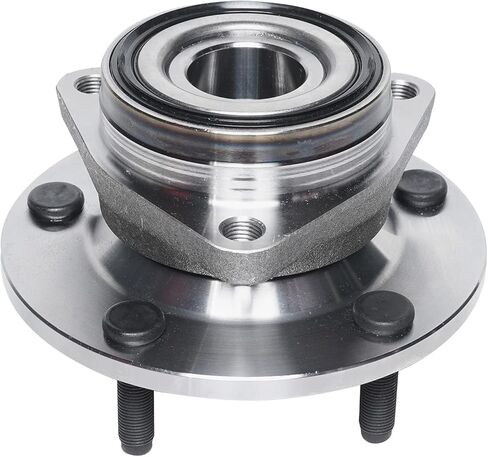 Detroit Axle - 4WD Front Wheel Bearing Hub لـ 94-99 Dodge Ram 1500 ، 1994 1995 1996 1997 1998 1999 Wheel Bearing and Hub Assembly Placbly in Saudi Arabia