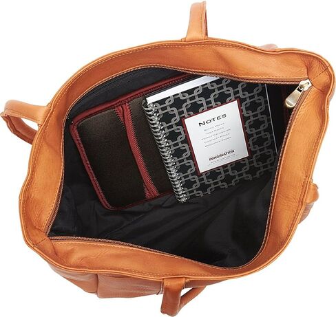 David King & Co. Multi Pocket Shopping Tote 574, Café, One Size in Saudi Arabia