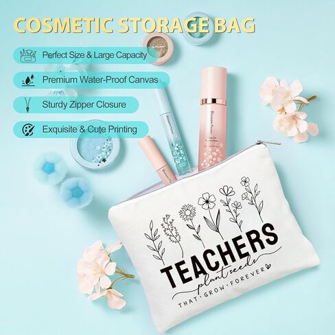 Suhctuptx Thank You Gifts for Women, Difference Maker Gift Appreciation Gifts Inspirational Basket Farewell Gift with Canvas Tote Bag for Teachers Nurse Boss Coworkers Employee Mentor Principal in Kuwait