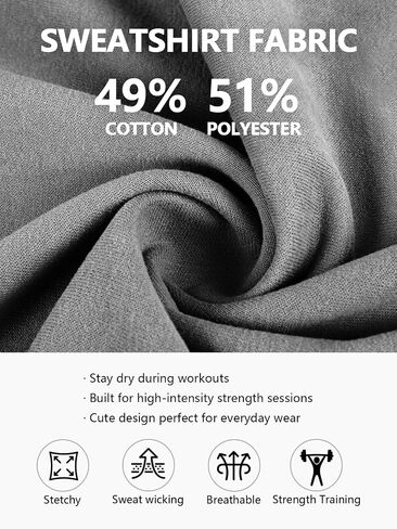 Workout Tank Tops Woman Crew Neck Athletic Tops Cotton Sweatshirt Loose Fit Muscle Tanks Runnning Gym Sports Shirt in Saudi Arabia