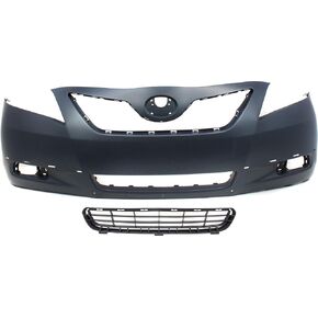 Garage-Pro Bumper Cover KIT Compatible with Toyota Camry 2007-2009 SE Model, USA Built Vehicle Primed Front in Kuwait