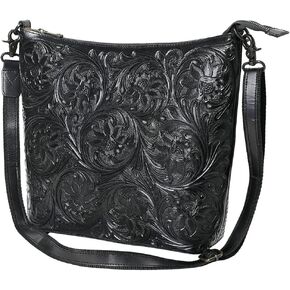 American Darling Large Crossbody Hand Tooled Genuine Leather Women Bag Western Handbag Purse | in Saudi Arabia