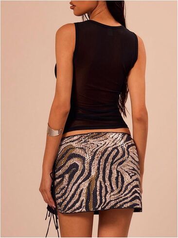 Women's Sheer Square Neck Tank Top Sleeveless Fitted Vacation Summer Tops Basic Shirt in Kuwait