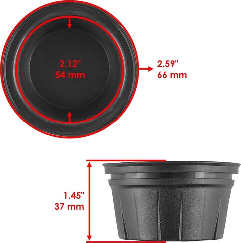 Caltric Wheel Center Cap متوافق مع Honda 44732-HC4-000 44732HC4000 الأمامية أو الخلفية 2 in Saudi Arabia