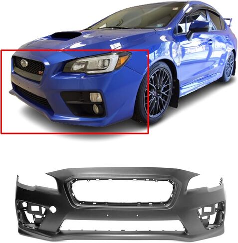FITPARTS متوافقة مع غطاء المصد الأمامي 2015 2015 2017 Subaru WRX سيدان 15 16 17. جديد ، مسبب وجاهز للطلاء. sti. SU1000175 57704VA000 in Saudi Arabia