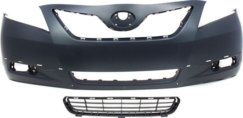 Garage-Pro Bumper Cover KIT Compatible with Toyota Camry 2007-2009 SE Model, USA Built Vehicle Primed Front in Saudi Arabia