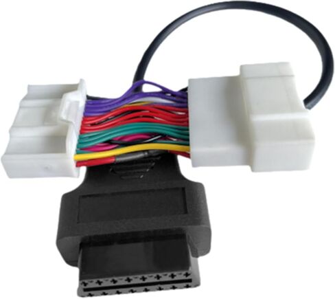 محول OBD2 لـ Tesla Model 3/y ، 26 PIN إلى 16 PIN موصل كبلات تشخيص OBD ، ومحول 26 نقطة ل Tesla Model 3 Y للسيارة الدائمة لعام 2019 ، متوافق مع X431 Scanner وقارئ رمز آخر in Kuwait