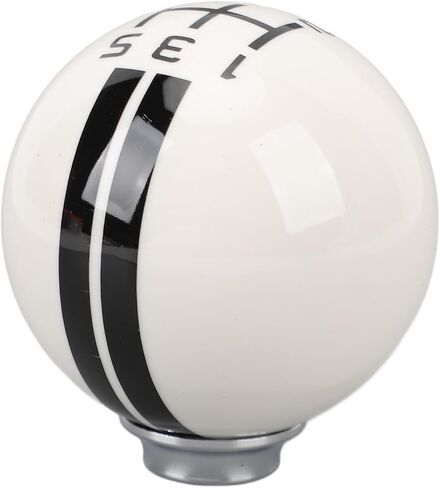 Kimiss 5 Speed Manual Shift Knob ، لـ Mustang 1967-2018 ، تصميم كرة مستديرة مع 3 محولات ، شيفتر ترس على طراز السباق in Saudi Arabia