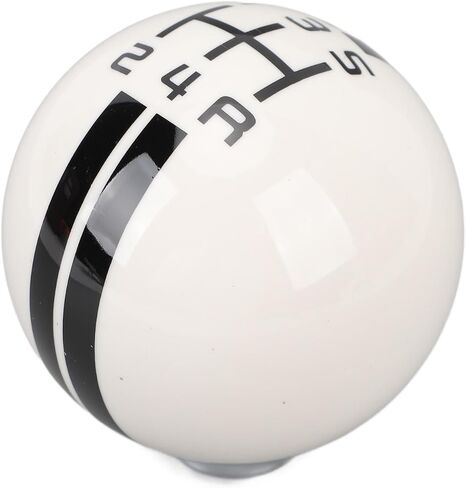 Kimiss 5 Speed Manual Shift Knob ، لـ Mustang 1967-2018 ، تصميم كرة مستديرة مع 3 محولات ، شيفتر ترس على طراز السباق in Saudi Arabia