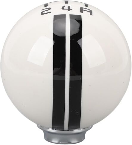 Kimiss 5 Speed Manual Shift Knob ، لـ Mustang 1967-2018 ، تصميم كرة مستديرة مع 3 محولات ، شيفتر ترس على طراز السباق in Saudi Arabia