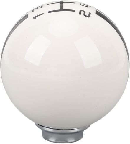 Kimiss 5 Speed Manual Shift Knob ، لـ Mustang 1967-2018 ، تصميم كرة مستديرة مع 3 محولات ، شيفتر ترس على طراز السباق in Saudi Arabia