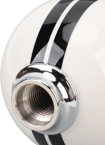 Kimiss 5 Speed Manual Shift Knob ، لـ Mustang 1967-2018 ، تصميم كرة مستديرة مع 3 محولات ، شيفتر ترس على طراز السباق in Saudi Arabia