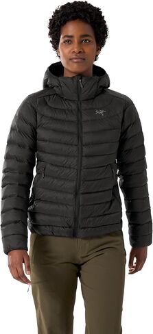 Arc'teryx Cerium Hoody, Women’s Down Jacket | Packable Insulated Women’s Winter Jacket with Hood | Black, Small in Saudi Arabia