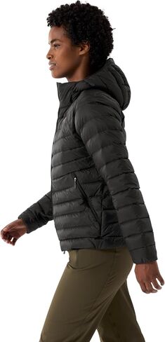 Arc'teryx Cerium Hoody, Women’s Down Jacket | Packable Insulated Women’s Winter Jacket with Hood | Black, Small in Saudi Arabia