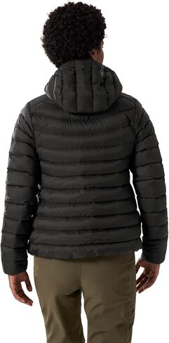 Arc'teryx Cerium Hoody, Women’s Down Jacket | Packable Insulated Women’s Winter Jacket with Hood | Black, Small in Saudi Arabia