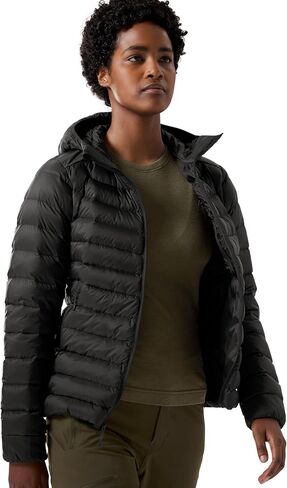 Arc'teryx Cerium Hoody, Women’s Down Jacket | Packable Insulated Women’s Winter Jacket with Hood | Black, Small in Saudi Arabia