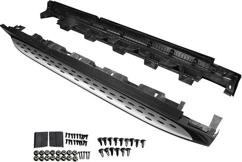 قضبان الخطوة الجانبية Ikon Motorsports متوافقة مع 12-15 مرسيدس-بنز ML-Class ، 16-19 GLE-CLASS W166 SUV Factory Board in Saudi Arabia