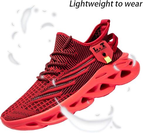 Women Running Shoes Walking Training Sneakers Sport Gym Fitness Tennis Shoes Non Slip Fashion Comfortable Lightweight Shoe for Casual Jogging Mesh Breathable Sneaker in Kuwait