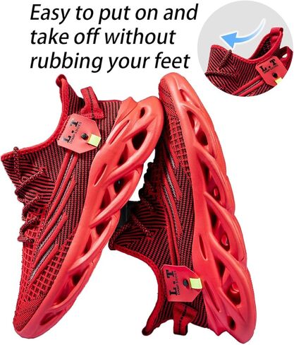 Women Running Shoes Walking Training Sneakers Sport Gym Fitness Tennis Shoes Non Slip Fashion Comfortable Lightweight Shoe for Casual Jogging Mesh Breathable Sneaker in Kuwait