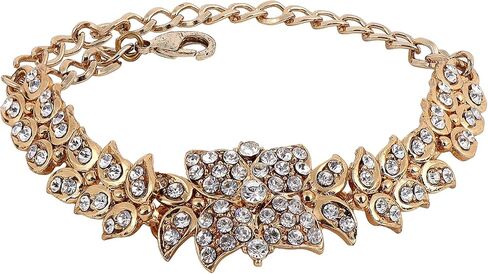 مجموعات المجوهرات الهندية للنساء - Bollywood Wedding Rhinestone Necklace Golden Brides مجموعة المجوهرات للعرائس in Kuwait