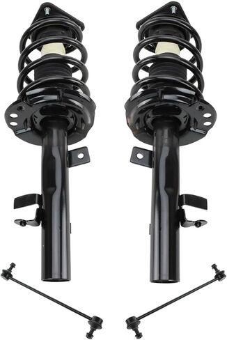 TRQ Front Suspension Kit Complete Strut & Coil Spring Assembly Sway Bar Stabilizer Link Compatible with 2015-2018 Jeep Renegade in Saudi Arabia