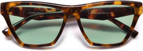 VANLINKER Retro Polarized Square Cateye Sunglasses for Women Trendy Oversized Rectangular Cat-eye Frame VL9856 in Kuwait