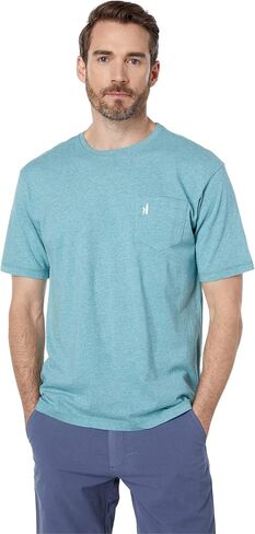 Johnnie-O Heathered Dale T-Shirt Seglass SM in Saudi Arabia