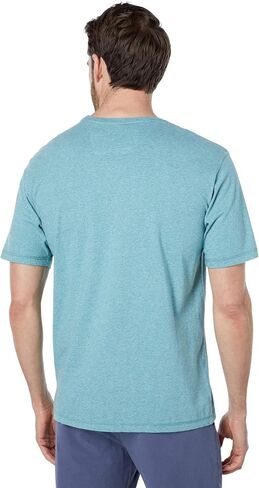 Johnnie-O Heathered Dale T-Shirt Seglass SM in Saudi Arabia