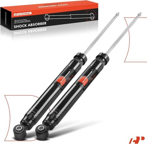 A-Premium Rear Shock Absorber Strut Assembly Compatible with Ford Focus 2000-2011, 2-PC Set in Saudi Arabia