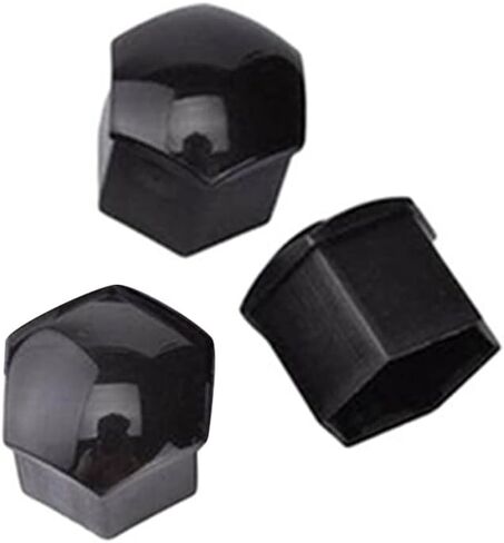 20pcs أغطية الجوز العروة - 3/4 '' 'صامد العجلة يغطي أغطية الترباس 19mm/0.75 "غطاء الترباس فينيل محور Auto Hub Cape Cap anti -antift مع أداة مزيل متوافقة مع Audi in Saudi Arabia