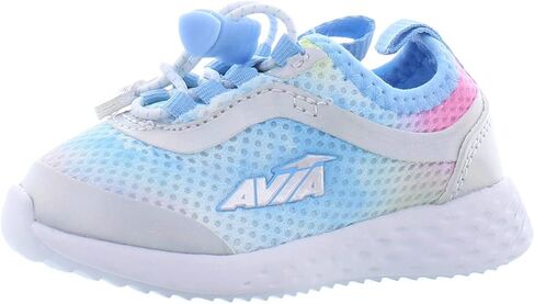 Avia Avi Spirit Slip on Girls 'Sneakers - التنس الخفيف ، والرياضية ، والأحذية الجري للبنات - طفل صغير ، وأحجام الأطفال الصغيرة ، وأطفال كبير من 11 إلى 6 in Saudi Arabia