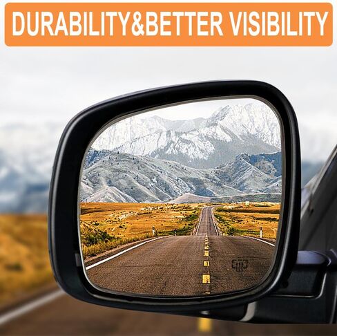Senzeal Driver Side Side Phrected Mirt Glass بديل لدودج جراند كارافان 2008-2020 كرايسلر تاون كونتري 2008-2016 RAM CV 2012-2015 فولكس واجن روتان 2009-2014 68026177AB (الجانب الأيسر) in Saudi Arabia