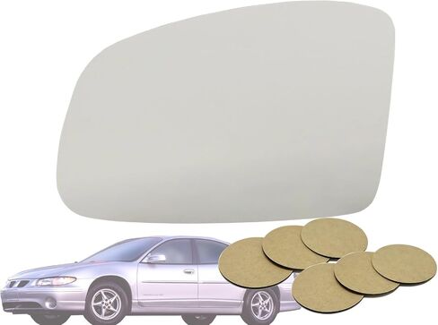 APA استبدال المرآة الزجاج غير المذرع مع منصات لاصقة للفترة 1997-2003 Grand Prix Passenger الجانب الأيمن in Saudi Arabia