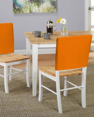 TOMWISH Chair Back Covers Set of 4 Orange Chair Back Cover Removable Kitchen Chair Slipcovers Seat Protector for Party Banquet Christmas Decorations in Kuwait