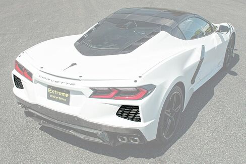 استبدال لنماذج Corvette C8 الحاضرة 2020 | جنرال موتورز مصنع مصنع ألياف الكربون الخلفية الجانبية الشبكية غلاف تنفيس إدراج زوج in Saudi Arabia