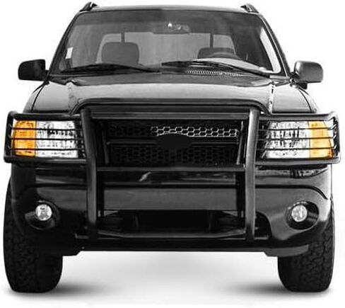 Black Horse Grille Brush Guard Guard Modular Black متوافق مع 2002-2005 Ford Explorer-17FJ26MA in Kuwait
