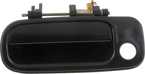 Dorman 77619 Front Driver Side Exterior Door Handle Compatible with Select Toyota Models, Smooth Black in Saudi Arabia
