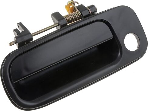 Dorman 77619 Front Driver Side Exterior Door Handle Compatible with Select Toyota Models, Smooth Black in Saudi Arabia