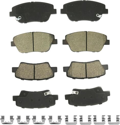 BC1210 Premium Ceramic Disc Brake Pad Set（FRONT） - Suitable for Select Lexus HS250h; Scion xB, xD; Toyota Corolla, RAV4, Pontiac Vibe, Matrix, Prius V in Saudi Arabia