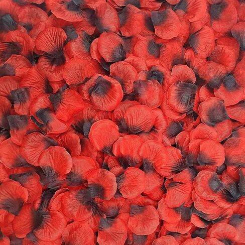 Rose Petals 2000 pcs, Artificial Rose Petals, Rose Petals for Proposal, Flower Petals for Decoration, Flower Petals for Throwing at Wedding, Milk White in Saudi Arabia