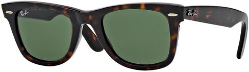 Ray-Ban Sunglasses RB 2140 902 Wayfarer Tortoise G-15 Green in Saudi Arabia
