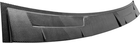 FreeMotor802 متوافق مع المفسد 2014-2024 Infiniti Q50 سقف ، PP Pp Polypropylene Carbon Print V Window Window Window Wing in Kuwait