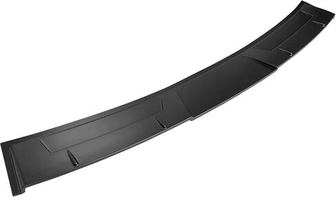 FREEMOTOR802 Compatible with 2014-2024 Infiniti Q50 Roof Spoiler, PP Polypropylene Carbon Fiber Print V Style Rear Window Visor Wing in Saudi Arabia
