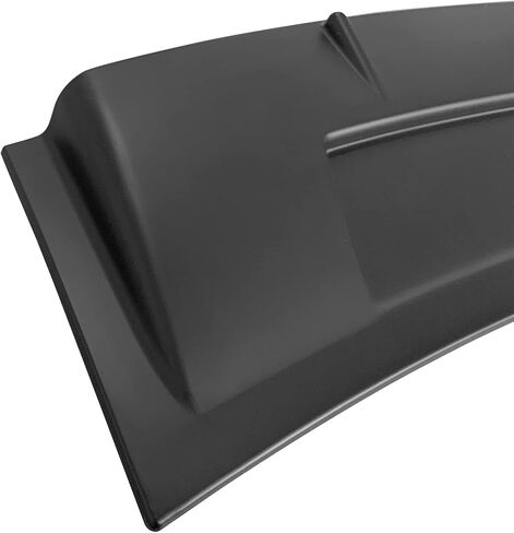 FREEMOTOR802 Compatible with 2014-2024 Infiniti Q50 Roof Spoiler, PP Polypropylene Carbon Fiber Print V Style Rear Window Visor Wing in Saudi Arabia