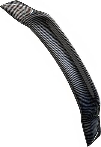 Car Decklid Spoiler Splitter Wing ، متوافق مع Kia Forte K3 2019-2021 ، شفة Gloss Black الخلفية المفسدة (مظهر الكربون) in Saudi Arabia
