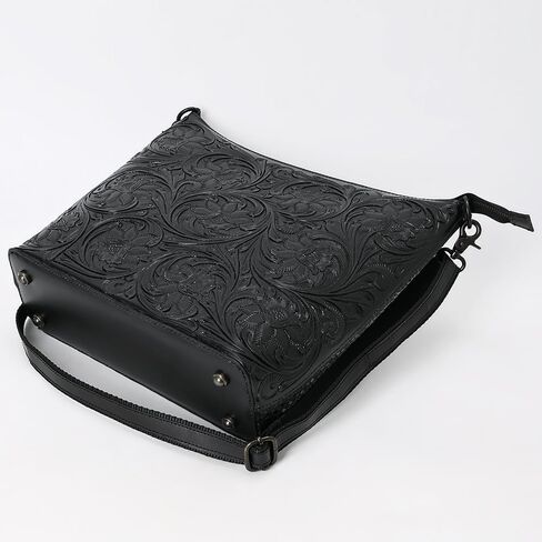 American Darling Large Crossbody Hand Tooled Genuine Leather Women Bag Western Handbag Purse | in Saudi Arabia