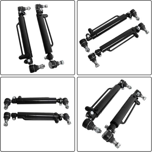 GXYWADY 2X Power Steering Cylinder Replacement for D128454 D84800, Replacement for Case Backhoe Loader 580C 580D 586D in Saudi Arabia
