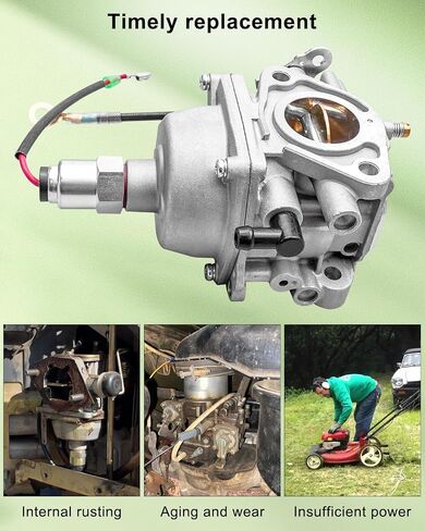 Carburetor Fit for Kohler KT745-3011 KT745-3042 Replace 16-853-01-S 1685301S, with Fuel Pump Oil Filter Gasket Spark Plug in Saudi Arabia