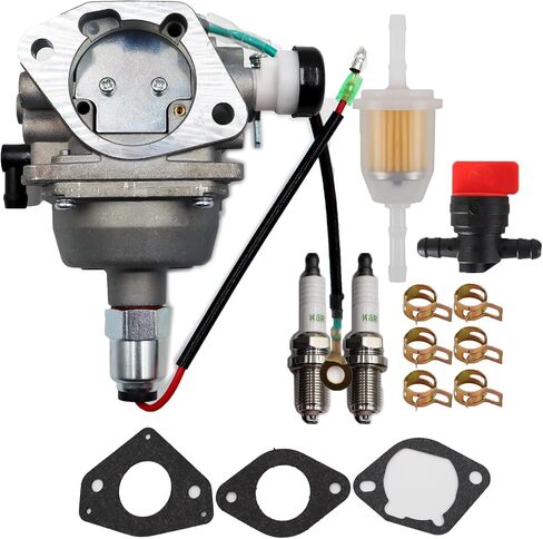 Carburetor Carb Kit Compatible with 50" Troy Bilt Mustang RZT 50 RZT50 Zero Turn Mower Model 17AF2ACP011 17AF2ACP211 17AF2ACP766 17AF2ACP066 with Kohler Engine in Saudi Arabia
